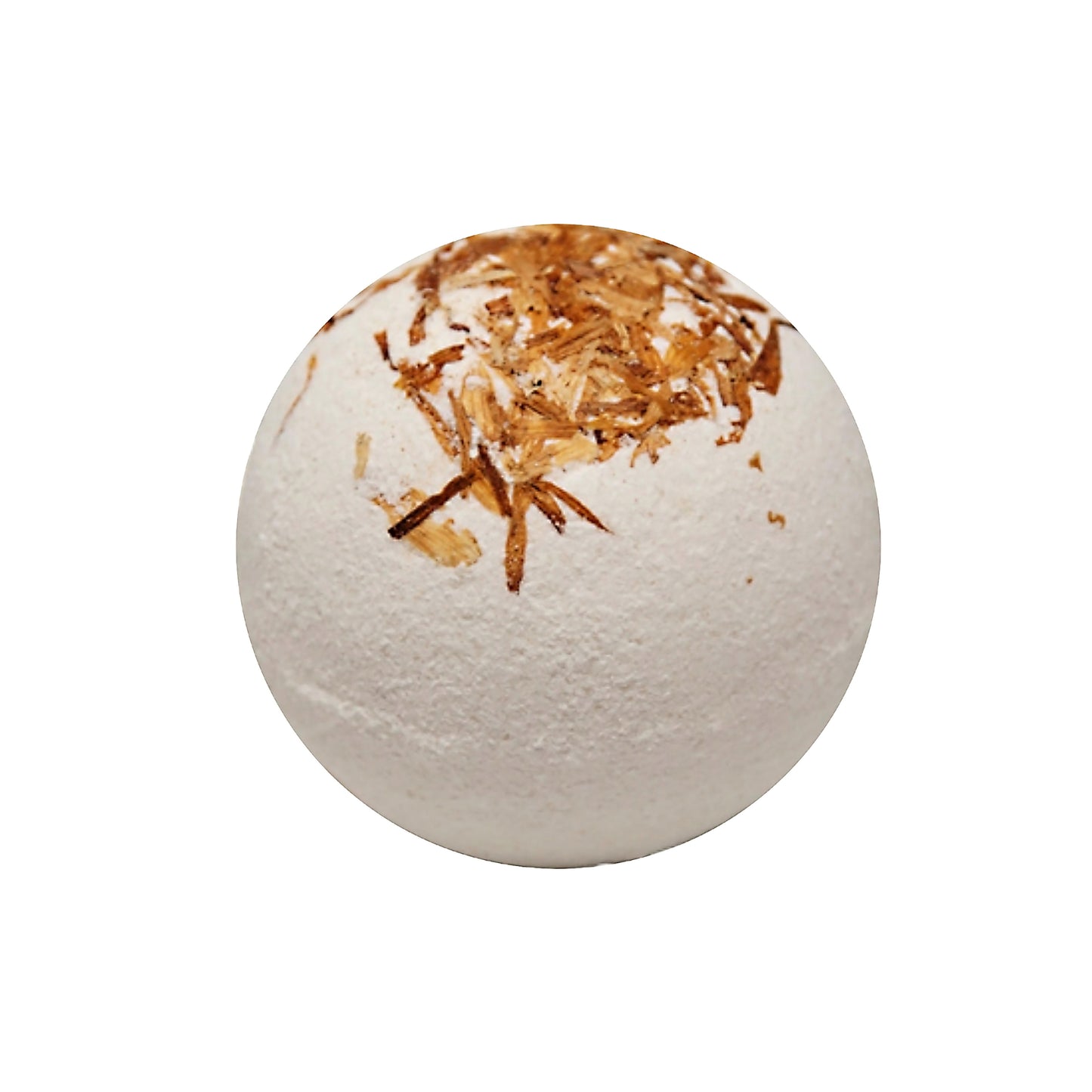 Lemongrass Bath Bomb Topped With Calendula