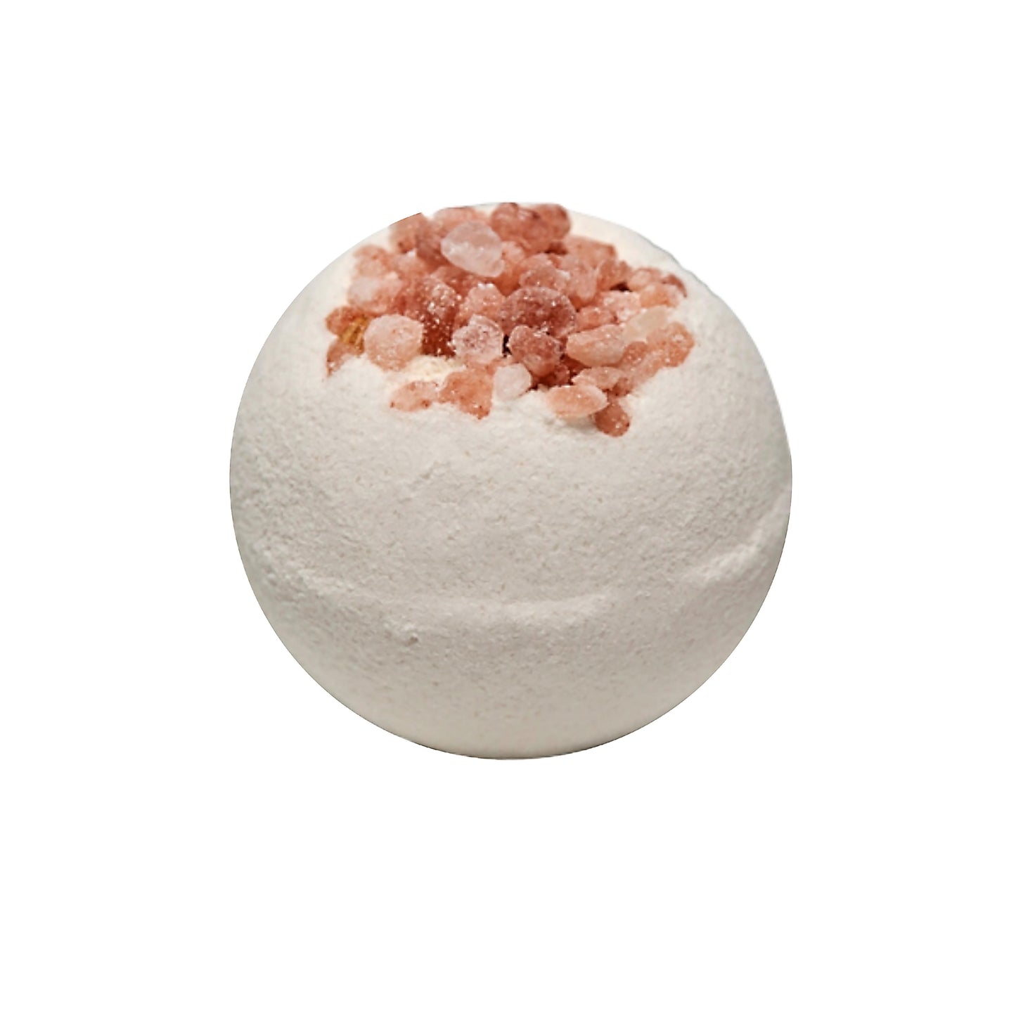 Lemongrass Bath Bomb Topped With Himalayan Salt