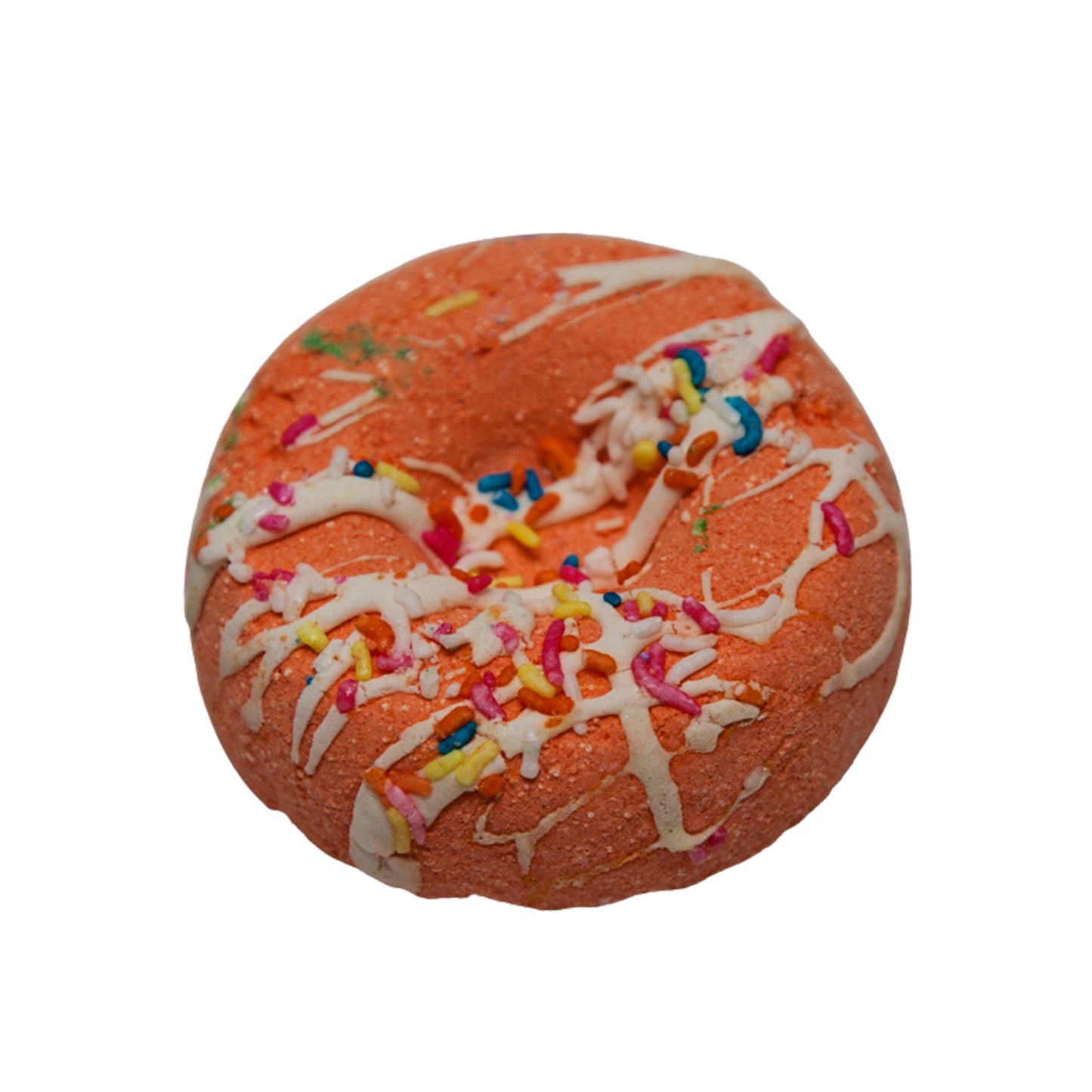 Lemongrass Doughnut Bath Bomb - Orange