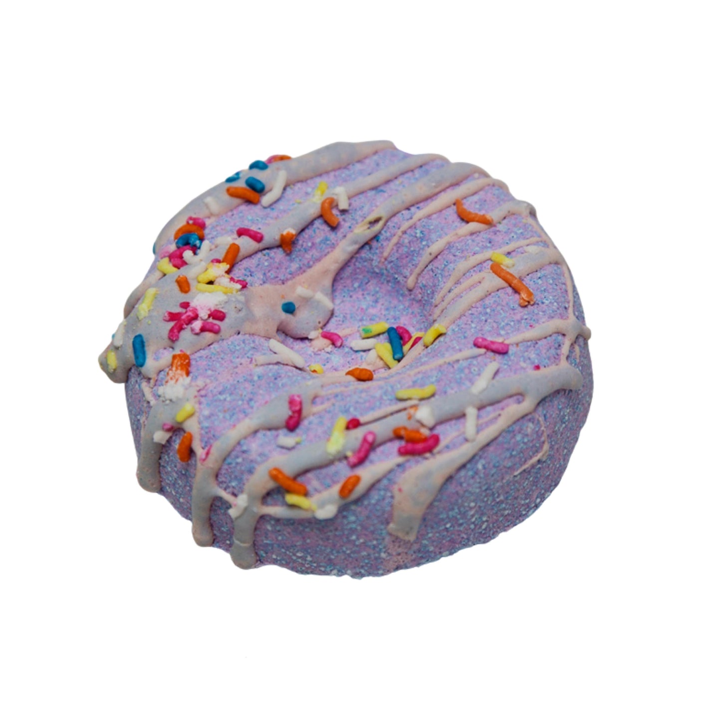 Lemongrass Doughnut Bath Bomb - Purple