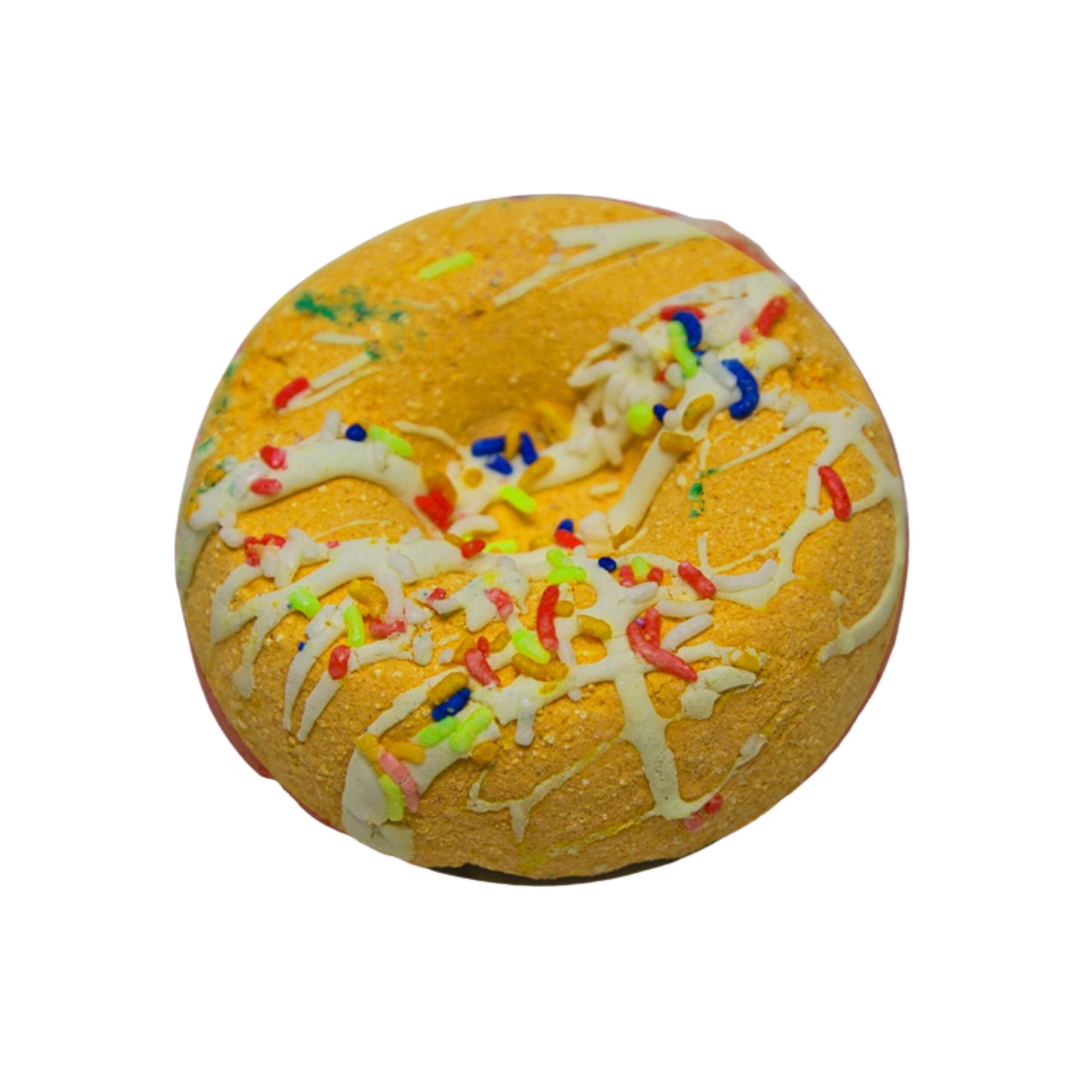 Lemongrass Doughnut Bath Bomb - Yellow