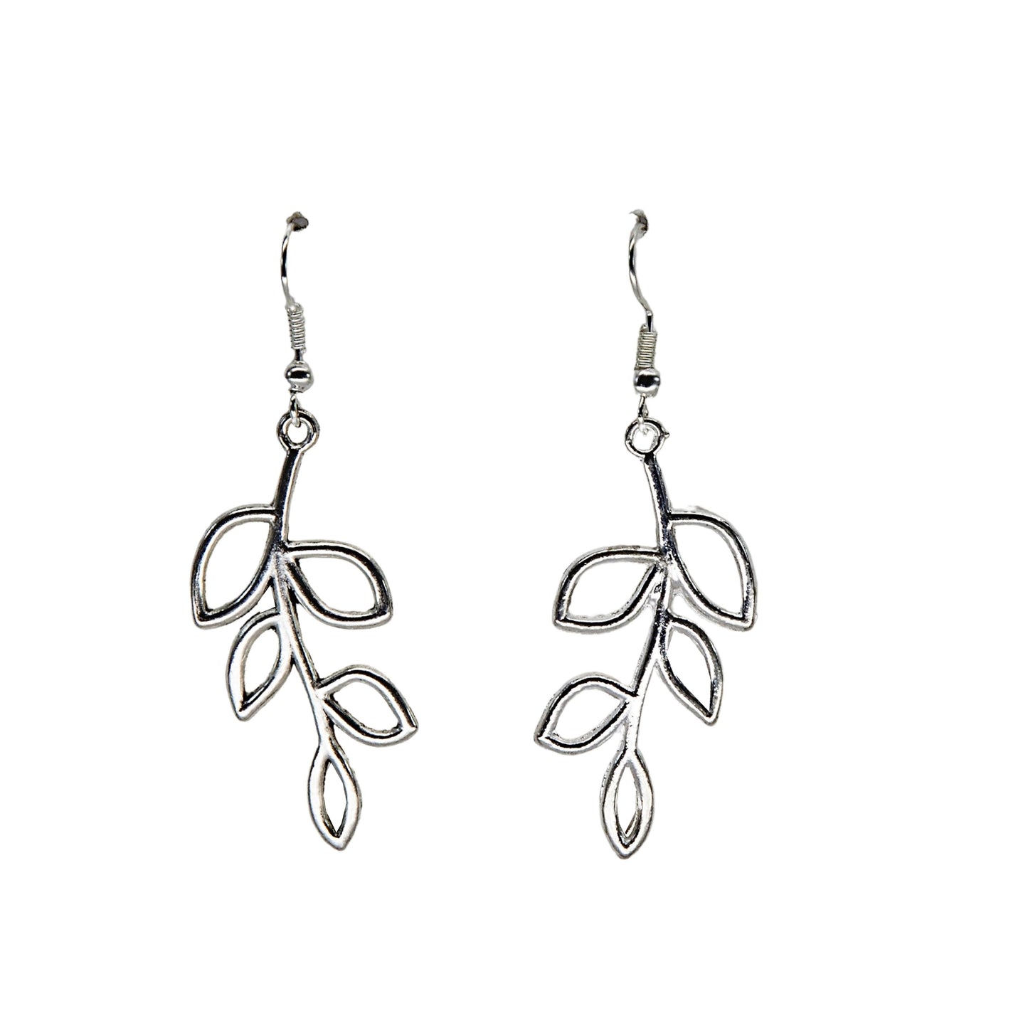 Long Leaf Earrings
