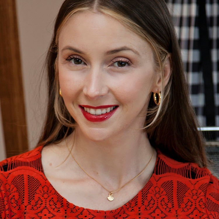 Gold-Plated Sterling Silver Tube Hoop Earrings - Small