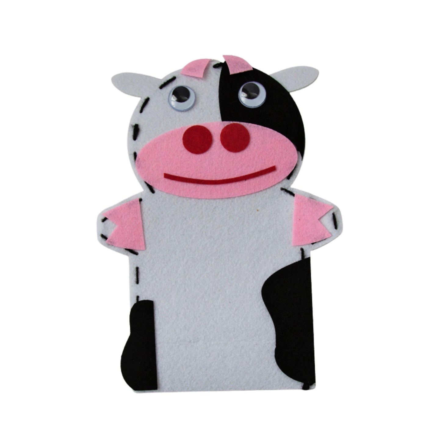 Make Your Own Cow Hand Puppet