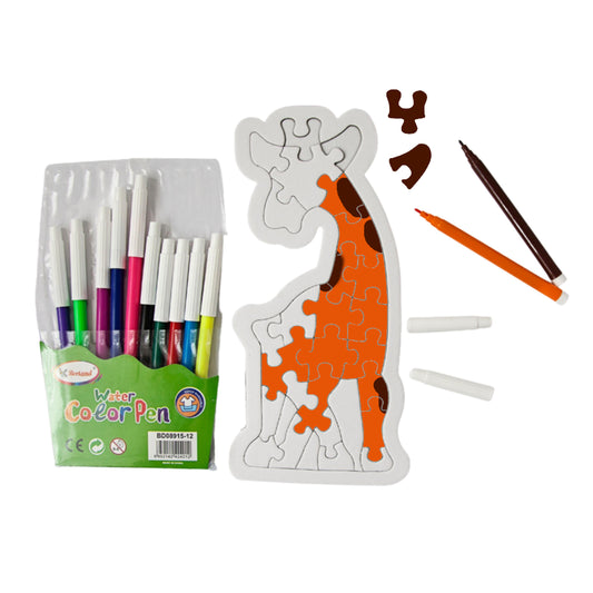 Make Your Own Puzzle Set - Giraffe