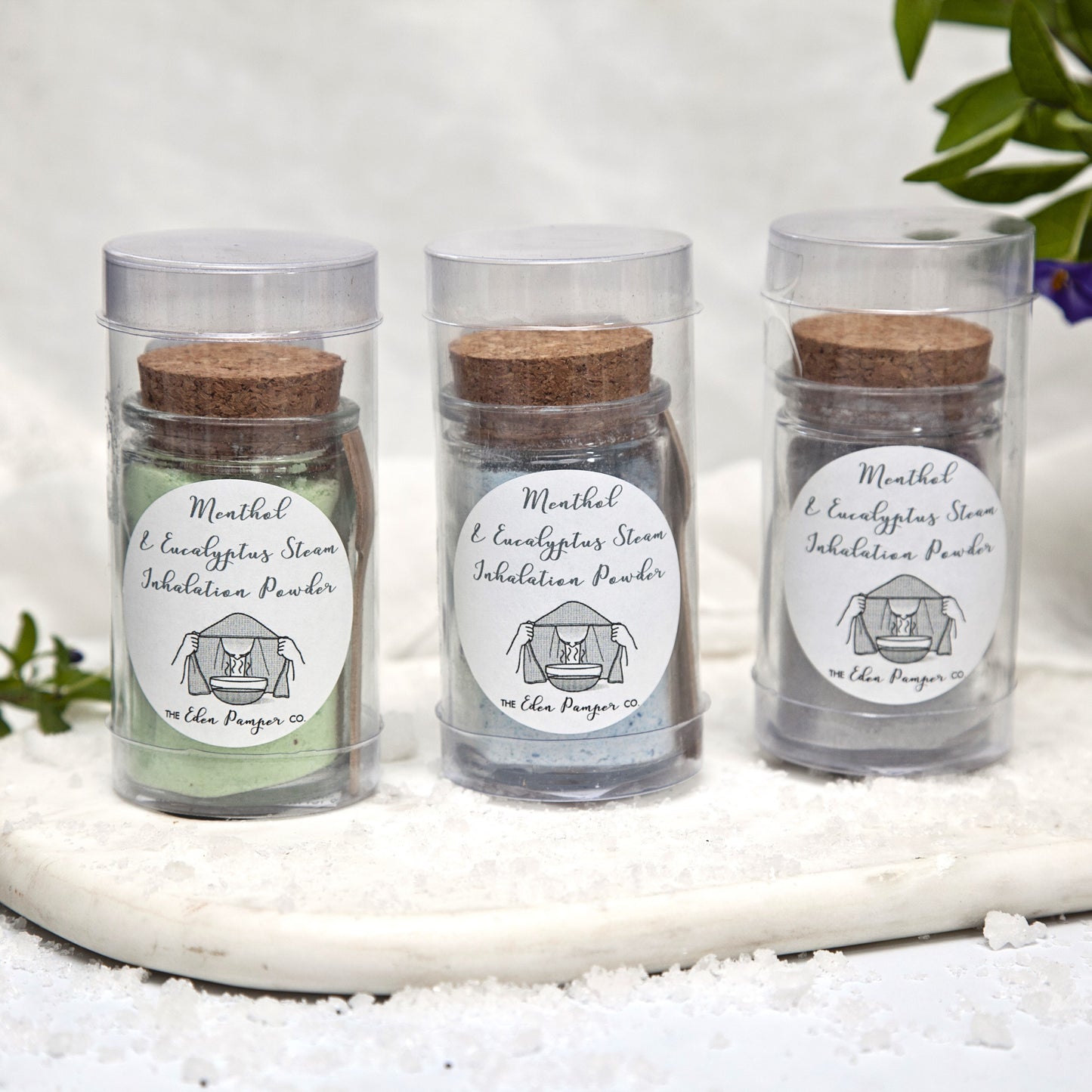 Menthol & Eucalyptus Natural Steam Inhalation Powders