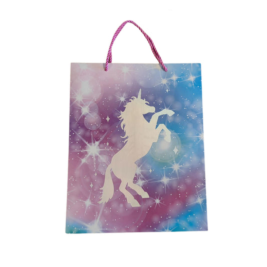 Unicorn Silhouette Gift Bag - Large