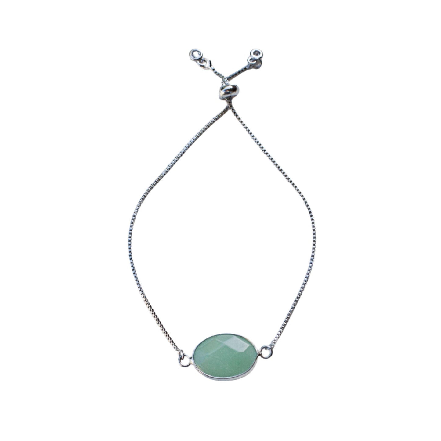 Aventurine Stone Adjustable Bracelet