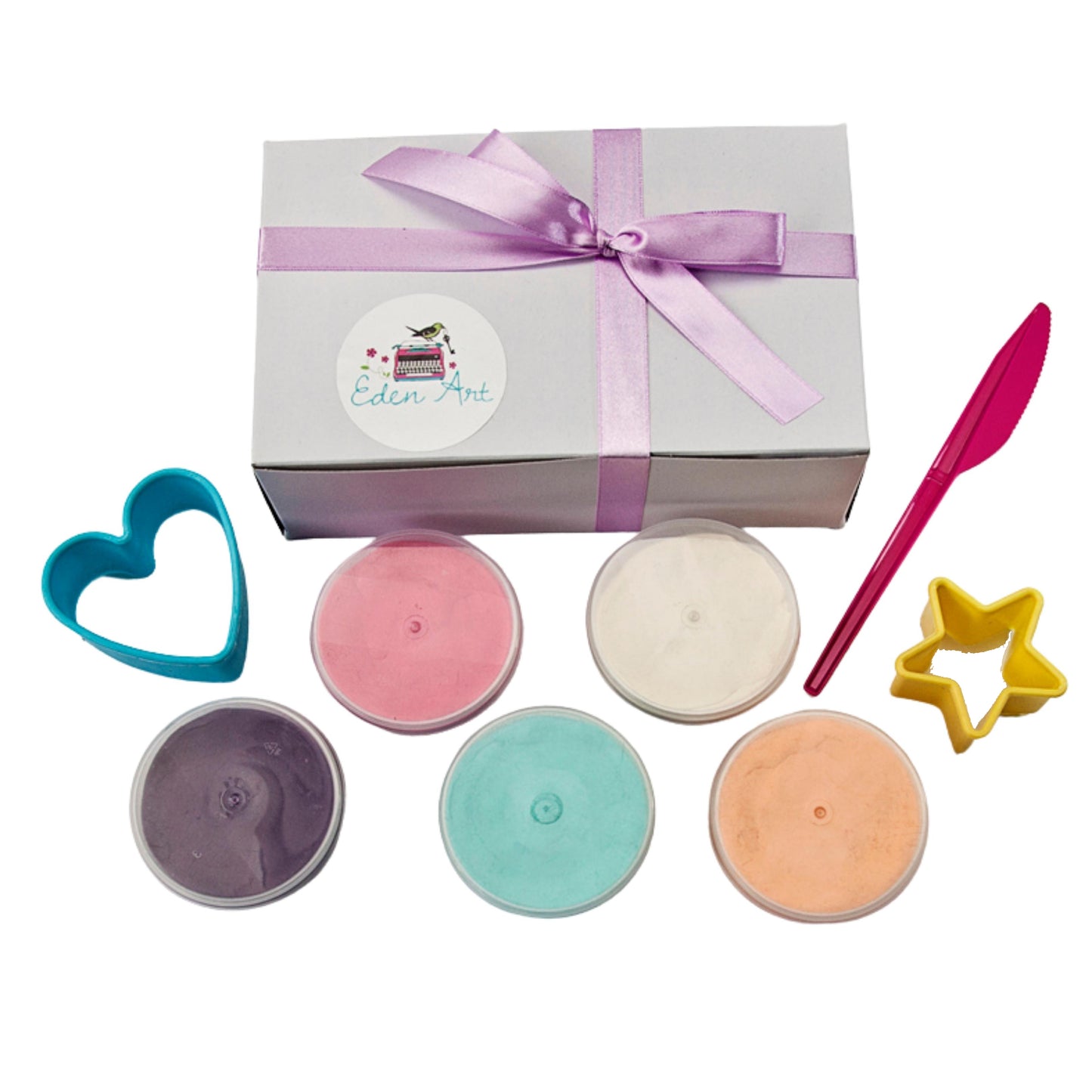 Pastel Colour Playdough Set