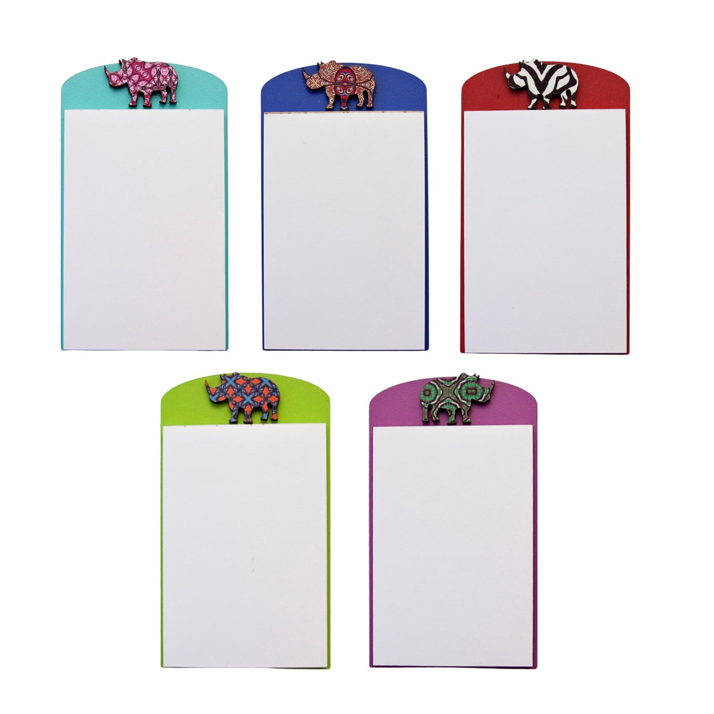 Rhino Fridge Magnet Notepad