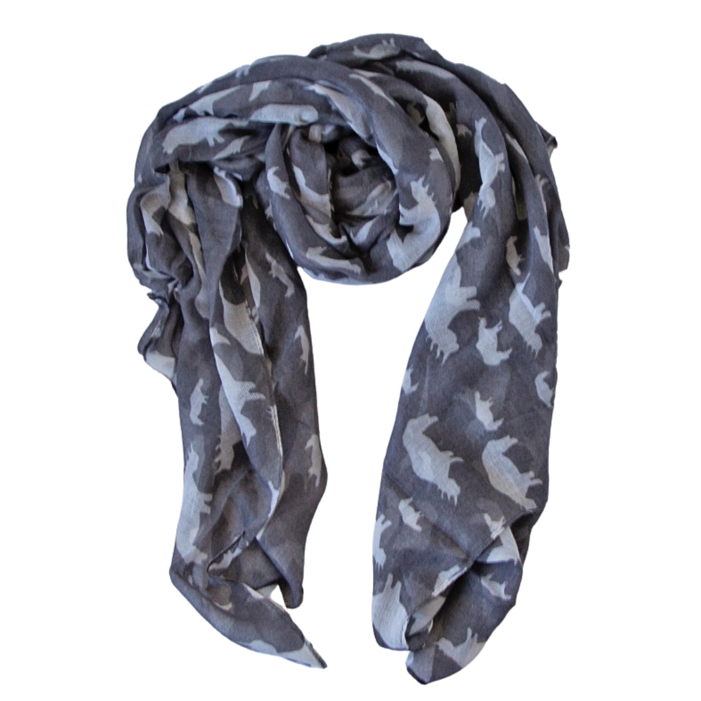 Rhino Scarf - Grey