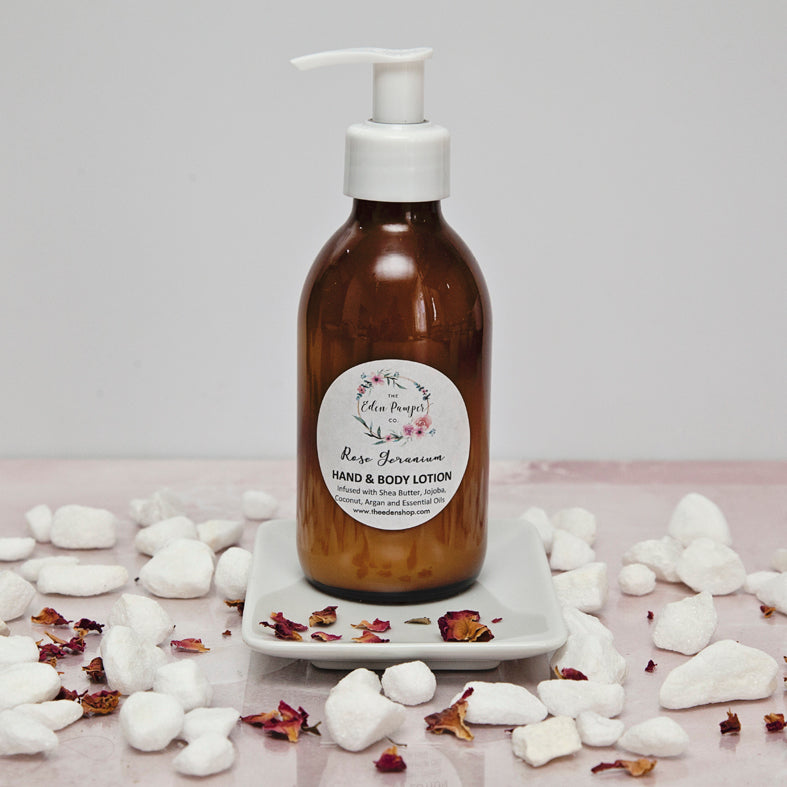 Rose Geranium Hand and Body Lotion