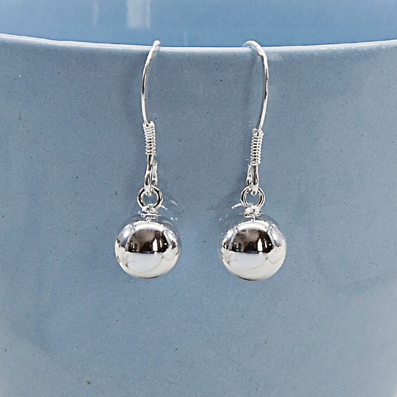 Sterling Silver Bauble Earrings