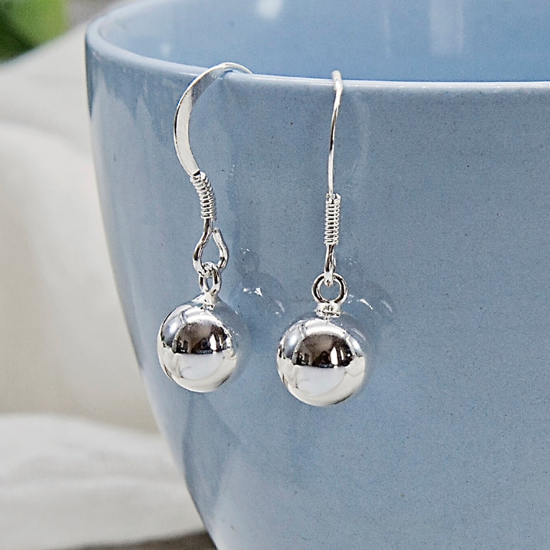 Sterling Silver Bauble Earrings