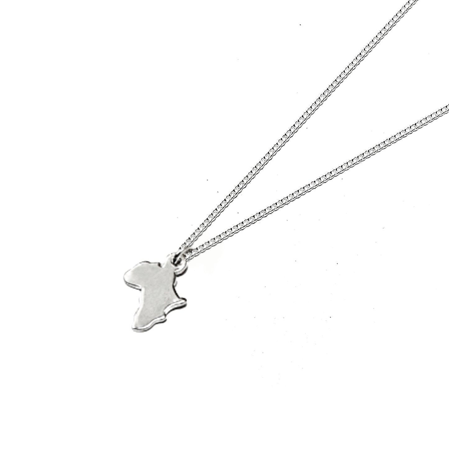 Africa Sterling Silver Necklace