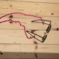 Sunglasses Beaded Chain - Pink