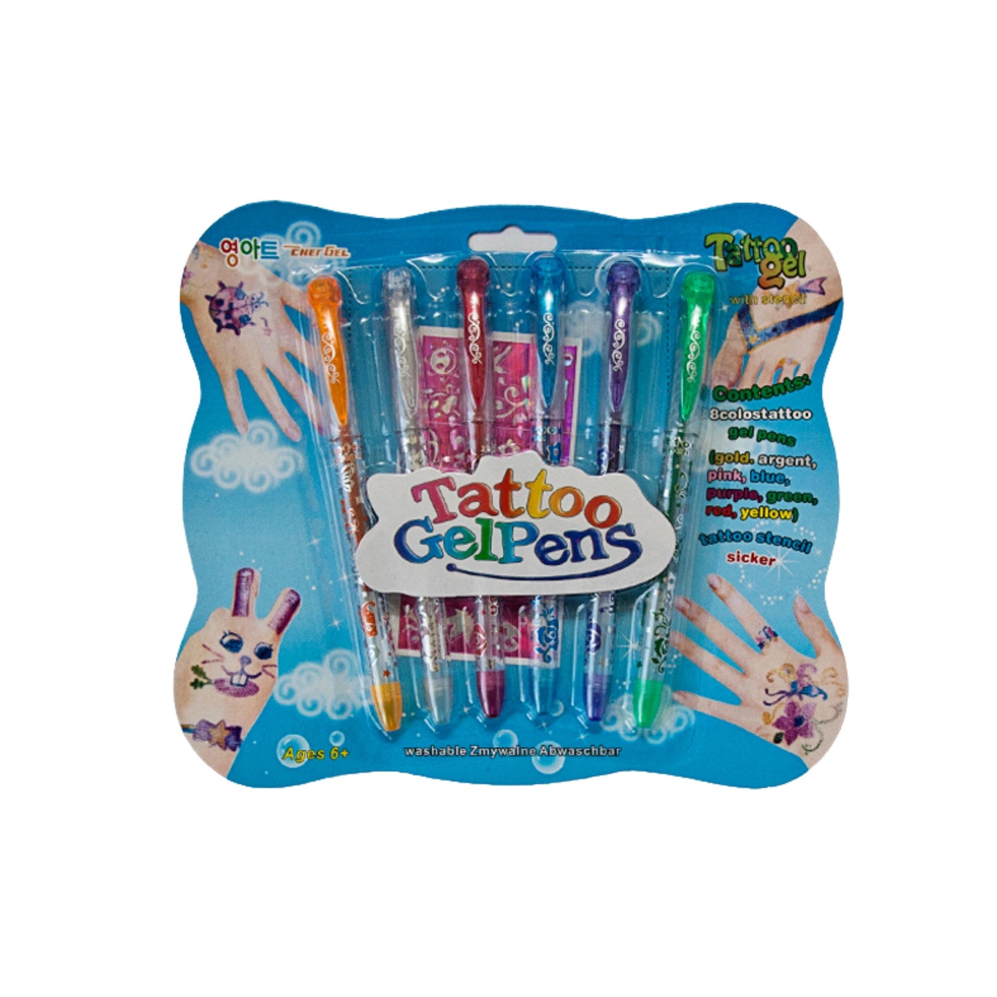 Tattoo Gel Pen Set
