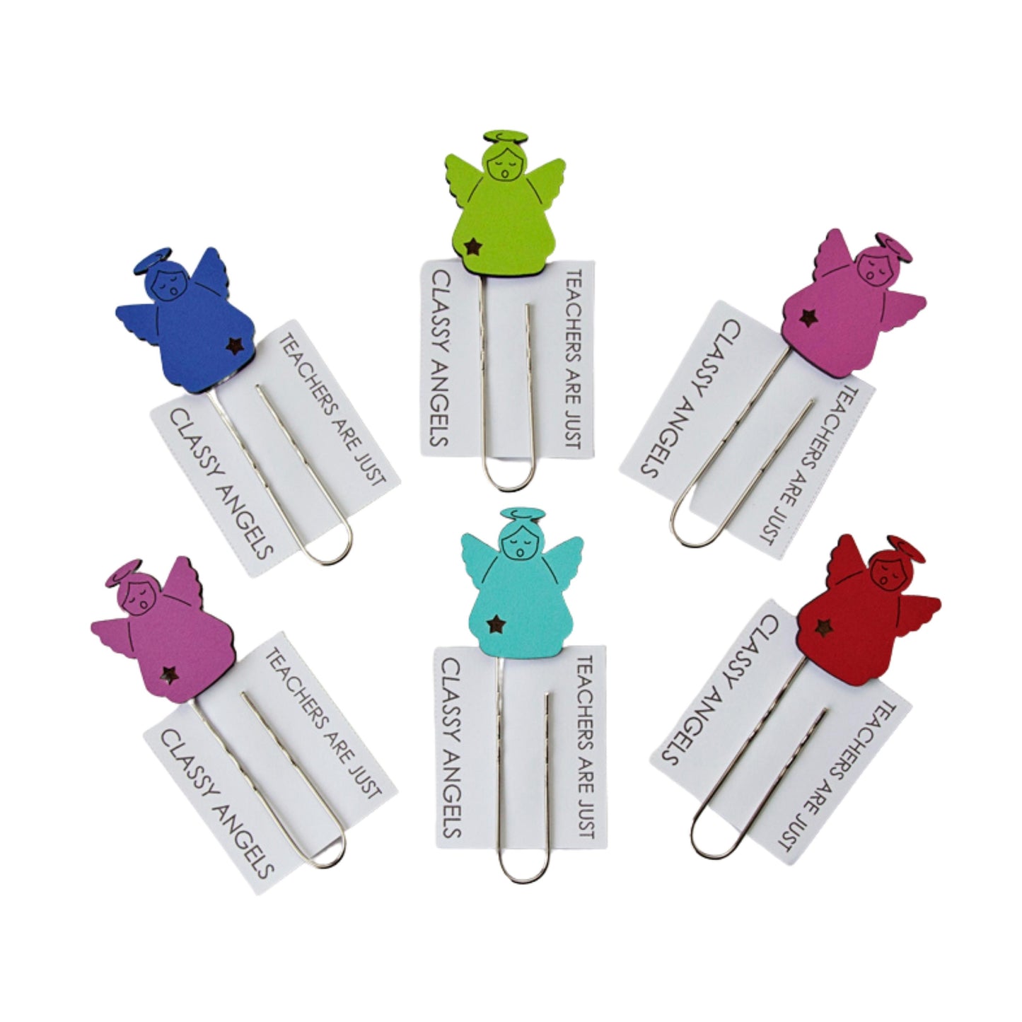 Teacher Are Just Classy Angels - Bookmark