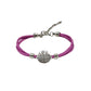 Tree on Disc Suede Bracelet - Variety of Colours