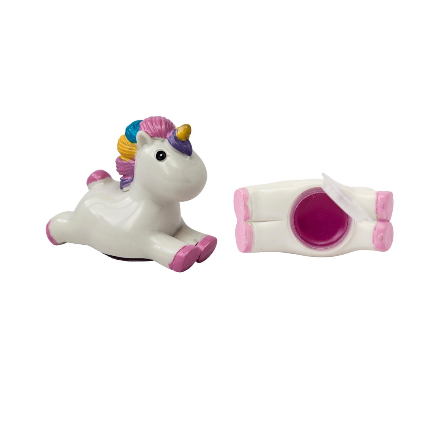 Unicorn Ornament with Lip Balm Inside