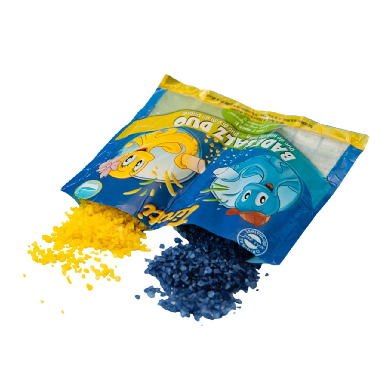 Colour Changing Bath Salts - Blue and Yellow