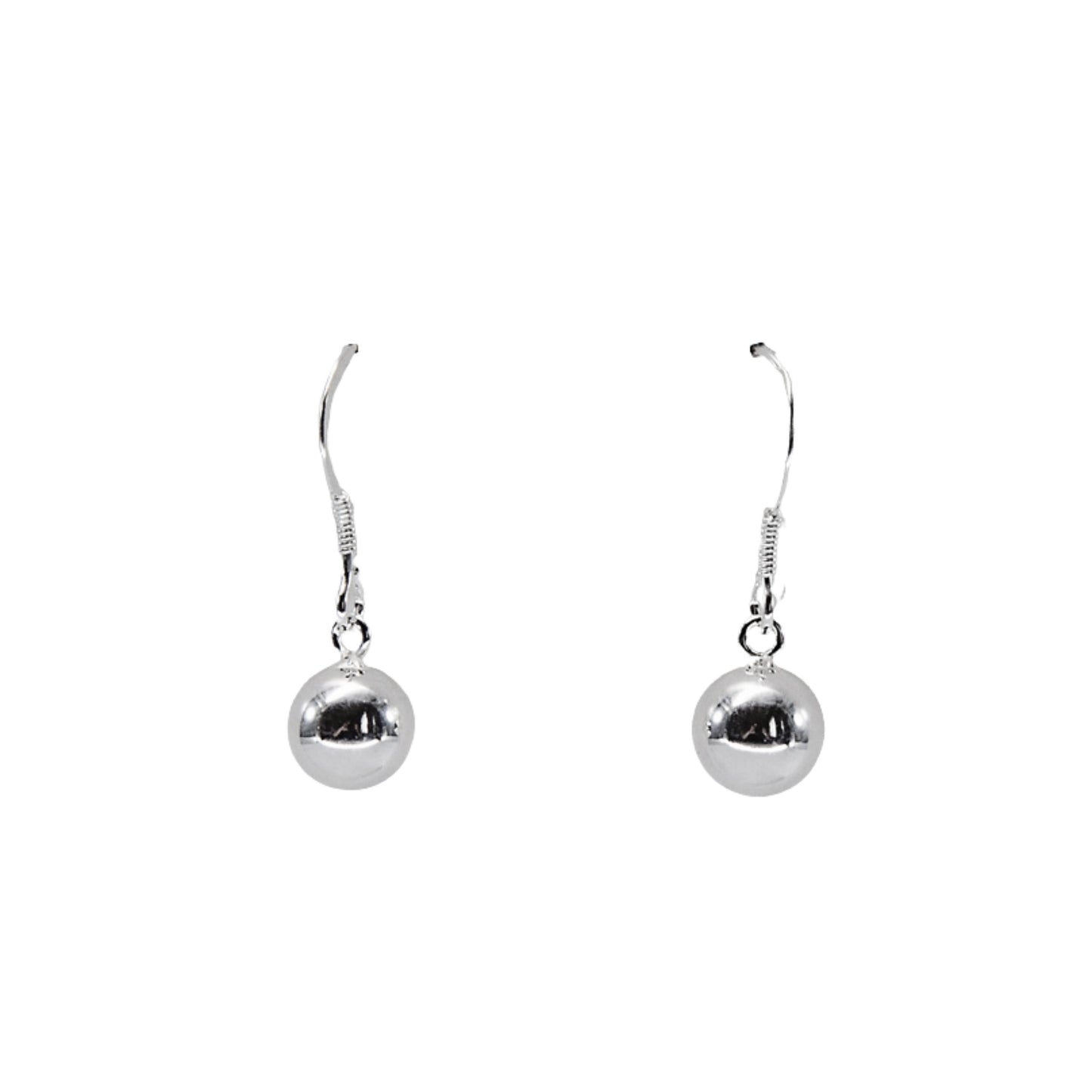 Sterling Silver Bauble Earrings