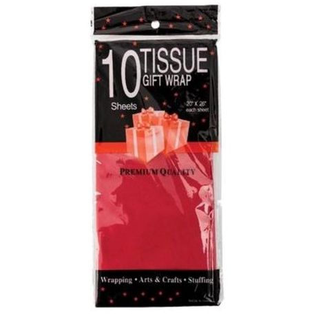 Tissue Paper in Various Colours - 10 Sheets