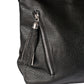 Large Black Vegan Leather Handbag