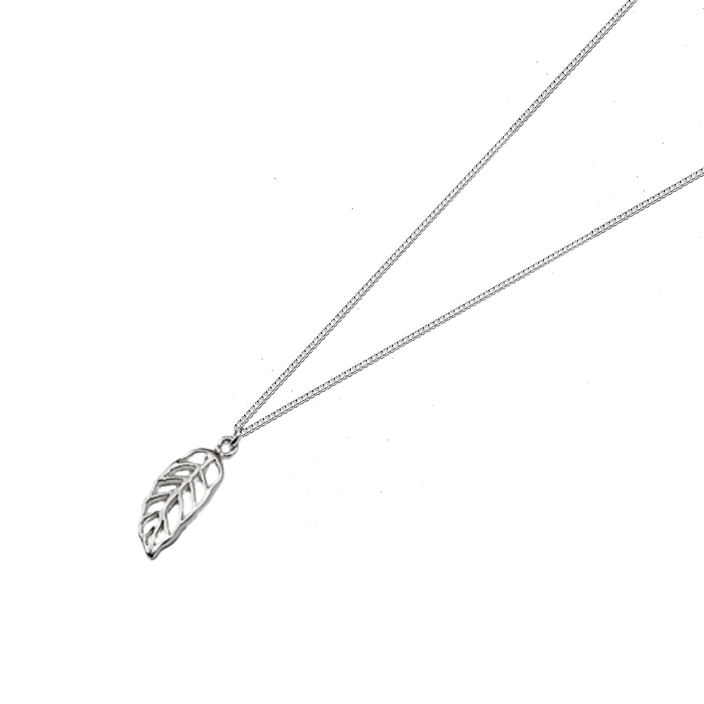 Leaf Sterling Silver Necklace