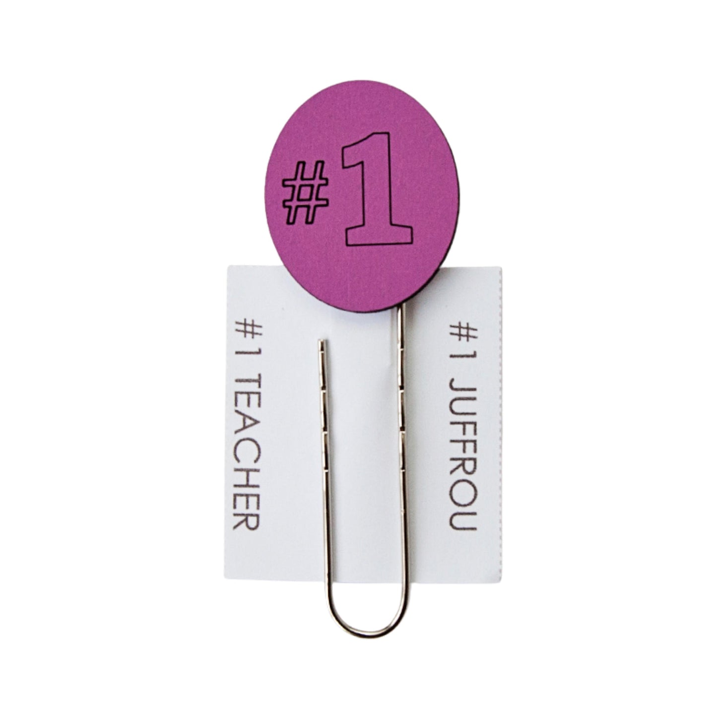 #1 Teacher or Onderwyser Bookmark