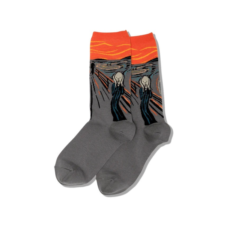 'The Scream' Socks
