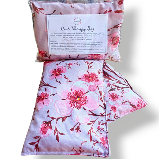 Heat Therapy Microwave Bean Bag - Pink Floral Print