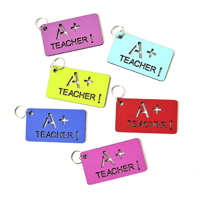 'A+ Teacher!' Keyring