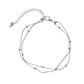 Silver Bauble Anklet