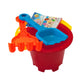 Bucket and Spade Set - Red Castle Shape Bucket