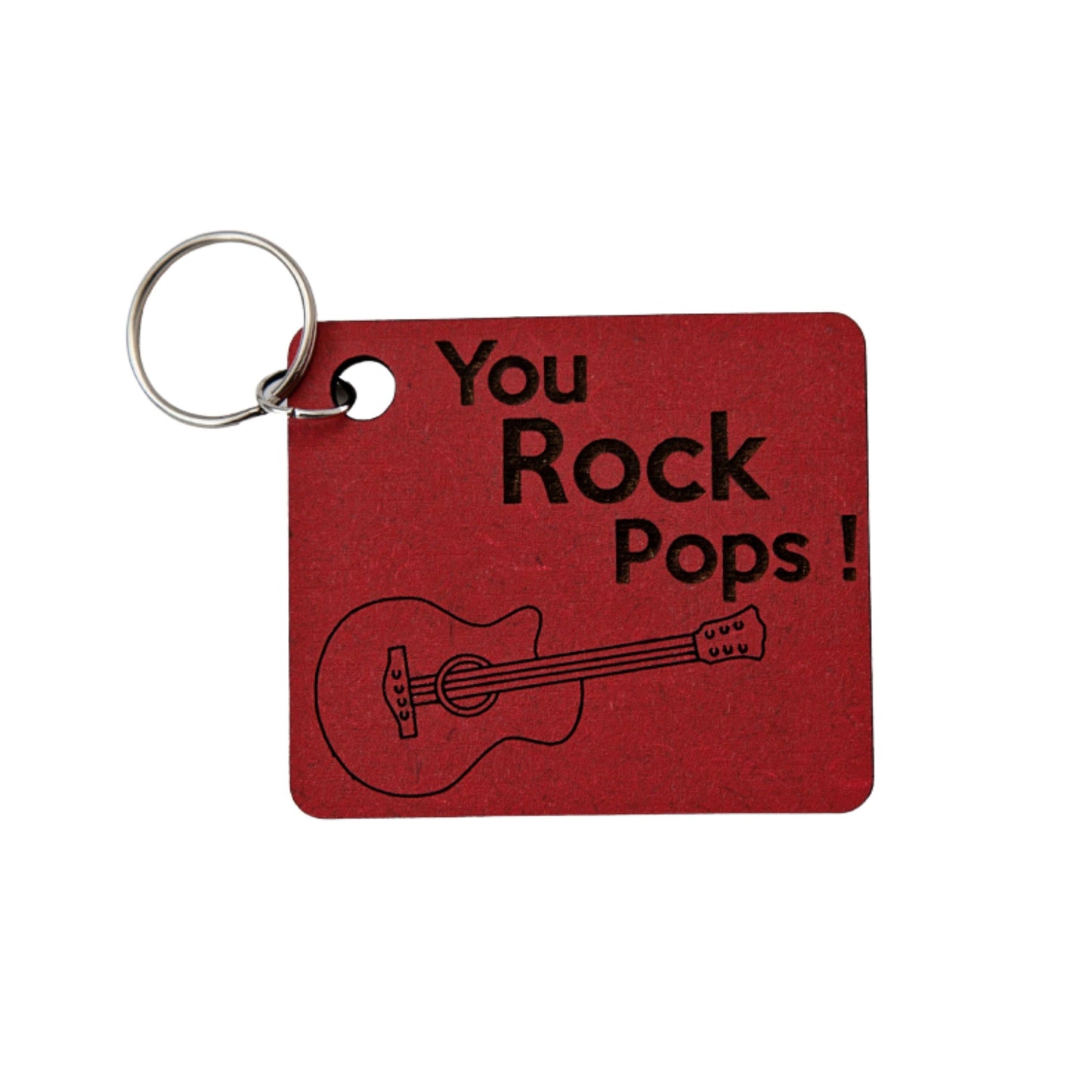 You Rock Pops! Wooden Keyring