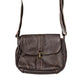 Brown Genuine Leather Sling Handbag