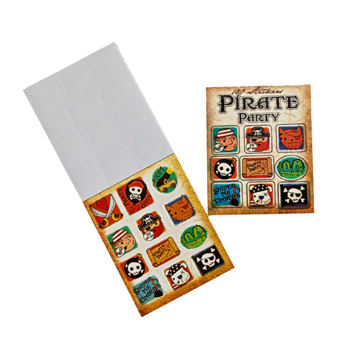 Pirate Sticker Pad - 180 Stickers