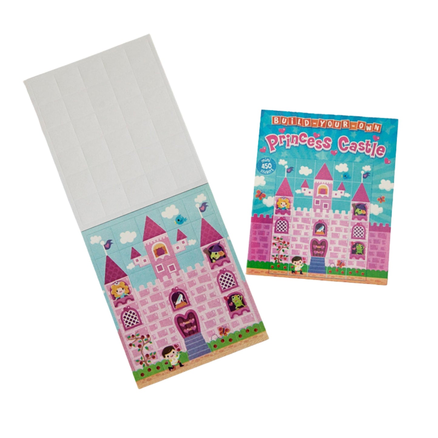 Build Your Own Princess Castle Mini Sticker Pad - 450 Stickers