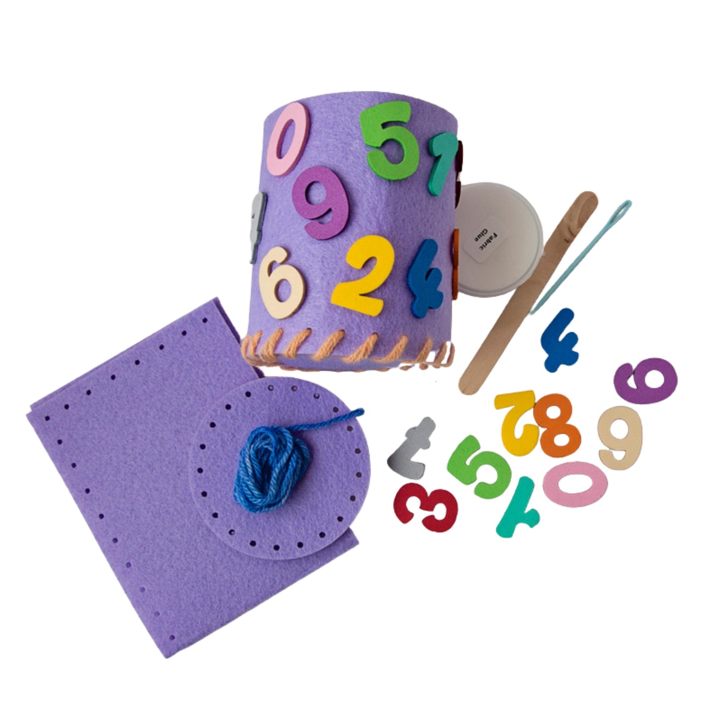 Make Your Own Pencil Holder - Purple