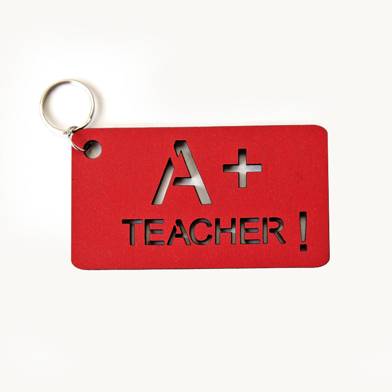 'A+ Teacher!' Keyring