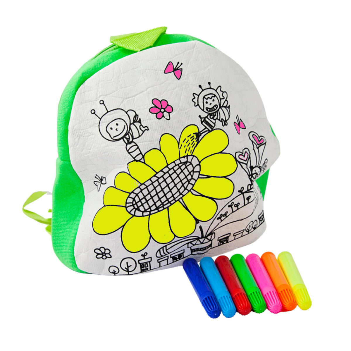 Colour In Your Own Backpack - Flower – The Eden Shop
