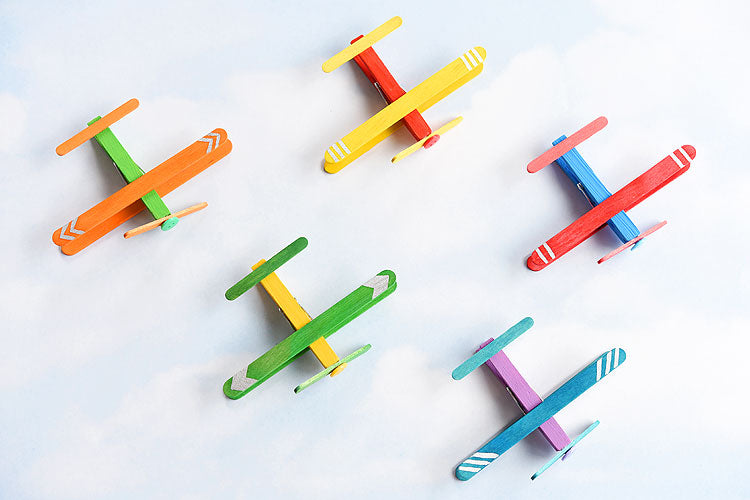Popsicle and Peg Art Craft Kit