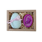 Easter Egg Bath Bomb & Small Bunny Soap Set - Girls