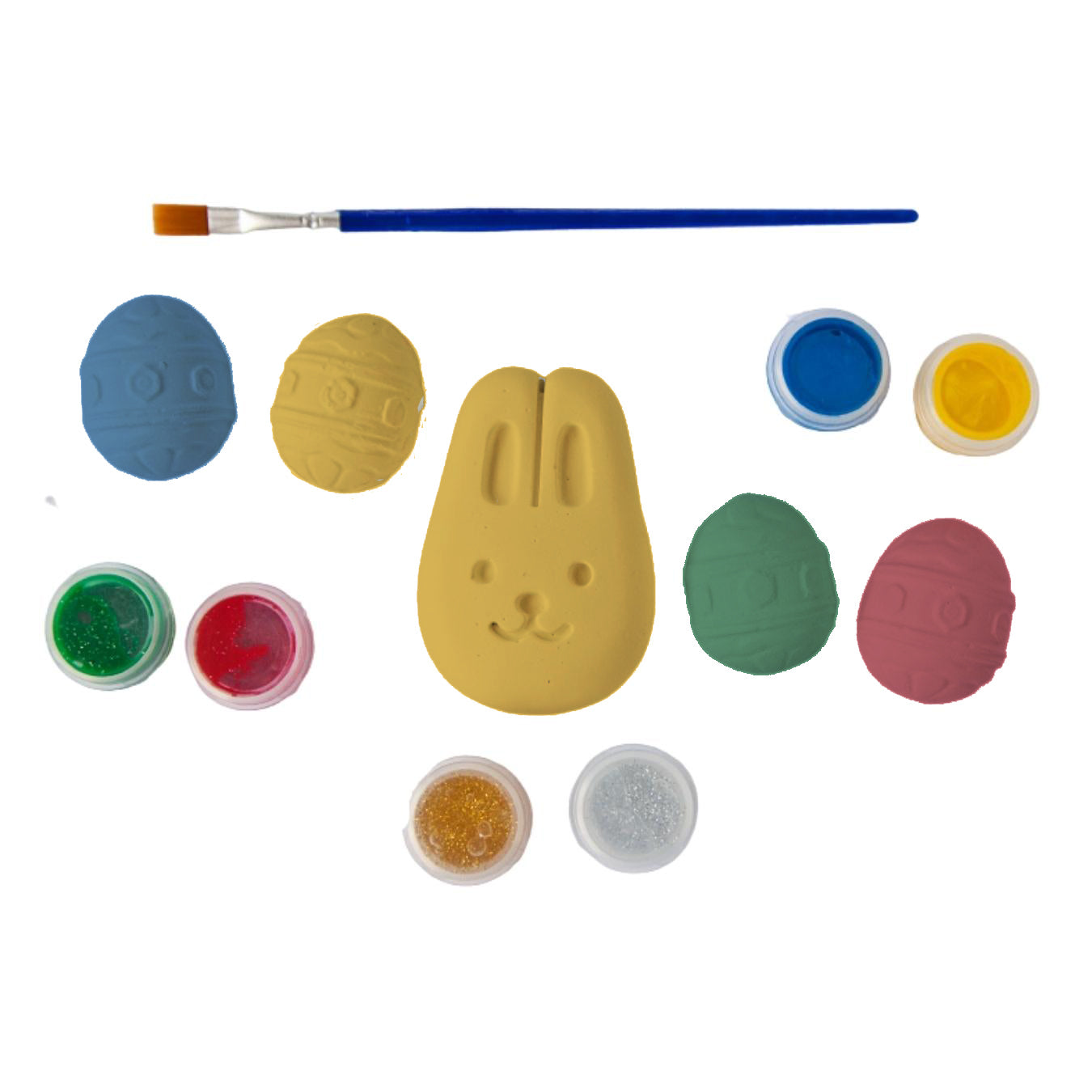 Paint Your Own Easter Cement Ornaments Set