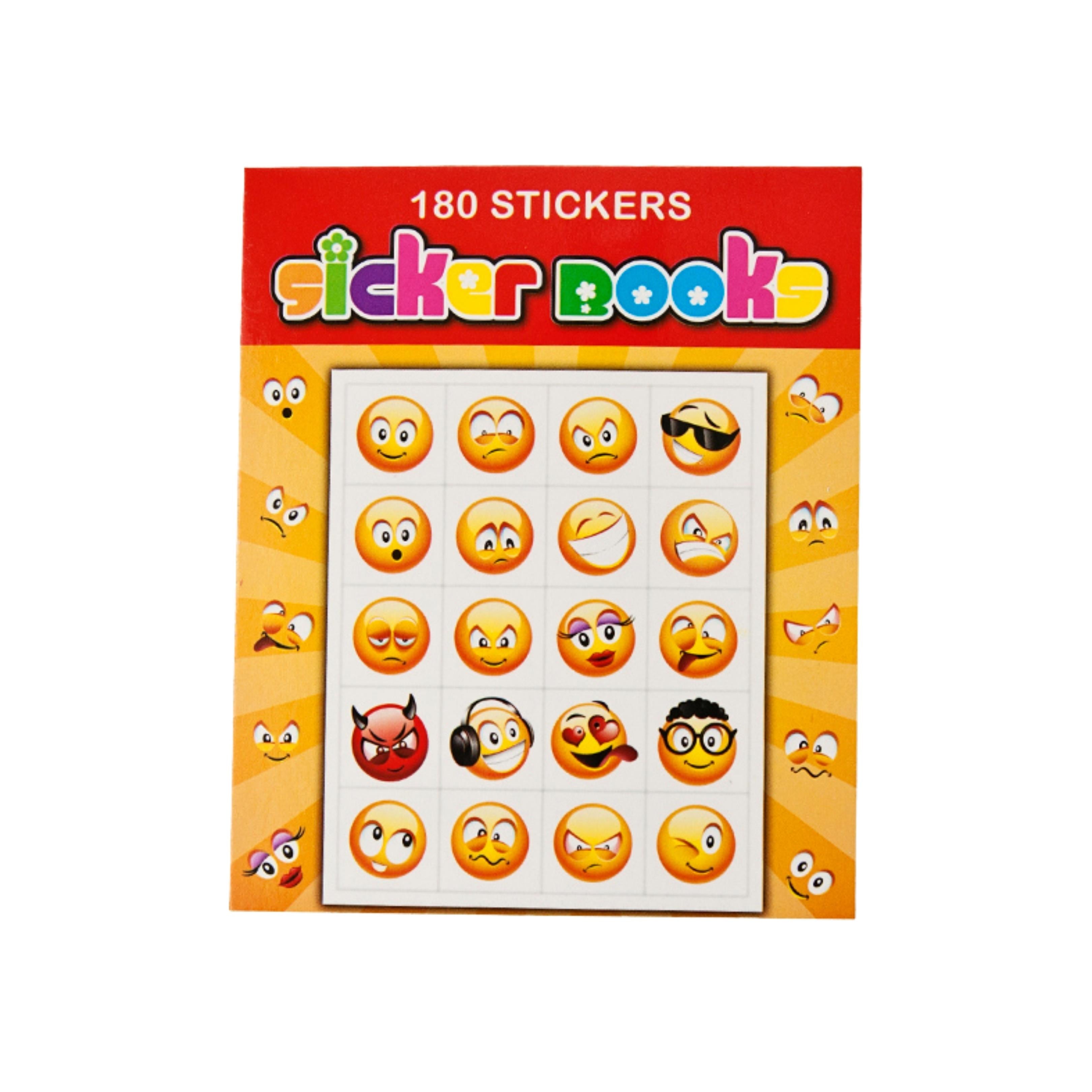 165 Sticker Pad Emojis Sticker Pad - 180 Stickers – The Eden Shop