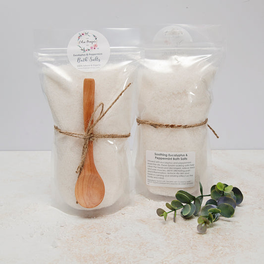 Bath Salts – Eucalyptus & Peppermint