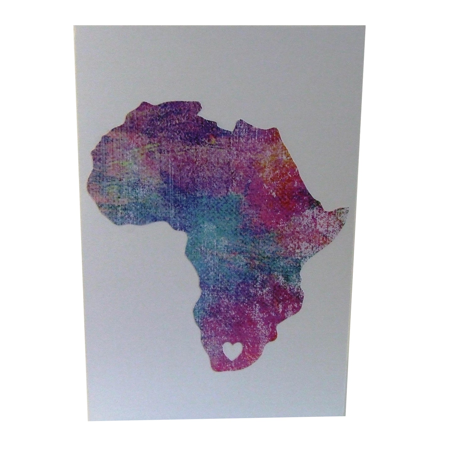 Small Africa Card