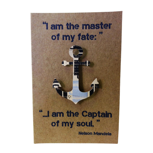 'I Am The Master of My Fate' - Gift Card