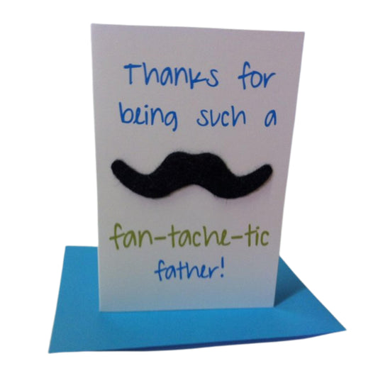 'Fan-tache-tic Father' - Greeting Card